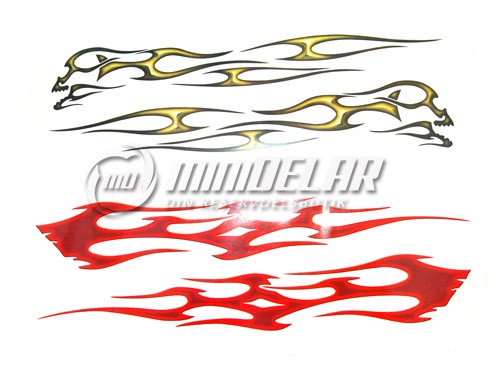 Dekaler Flames Gult