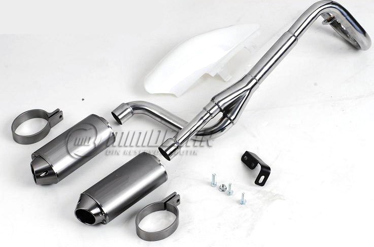 Twinpipe avgassystem CRF50