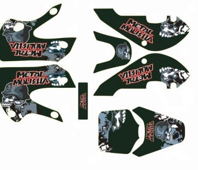 Dekalkit KLX Metal Mulisha